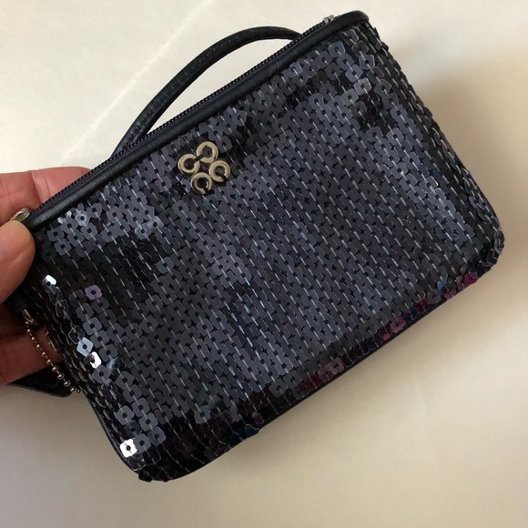 Coach Handbags - Coach Sequin Wristlet!